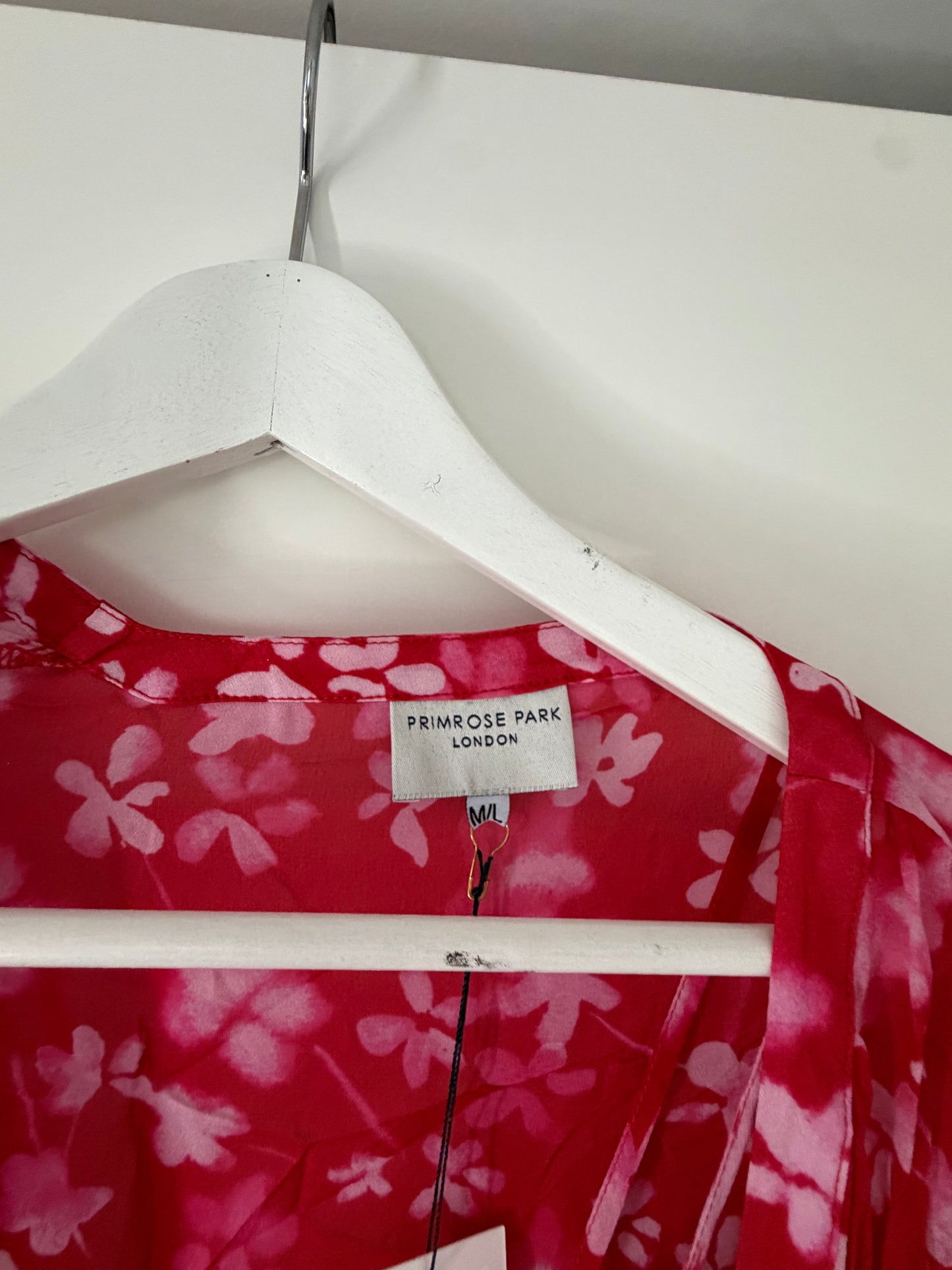Pre-Loved Red Primrose Park Dress, M/L, BNWT