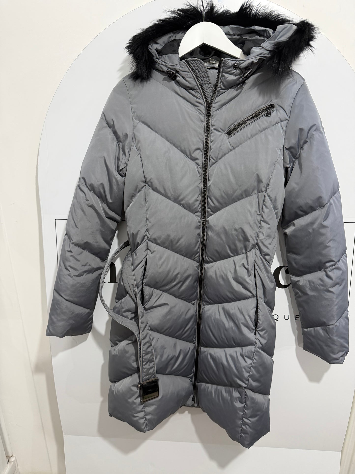 Grey Paul Smith Parka Coat, Size M (S/M)