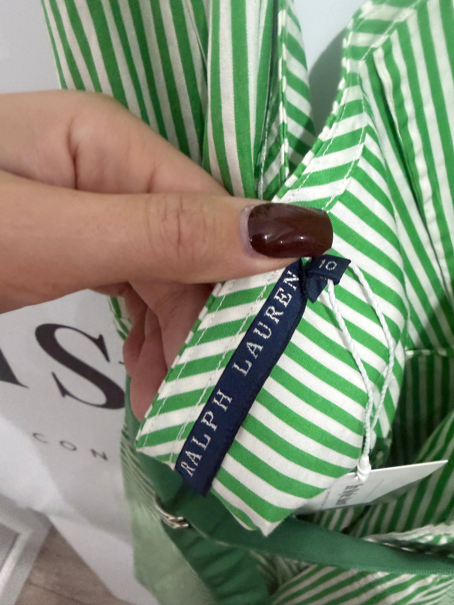 Green Ralph Lauren Dress, Size 10