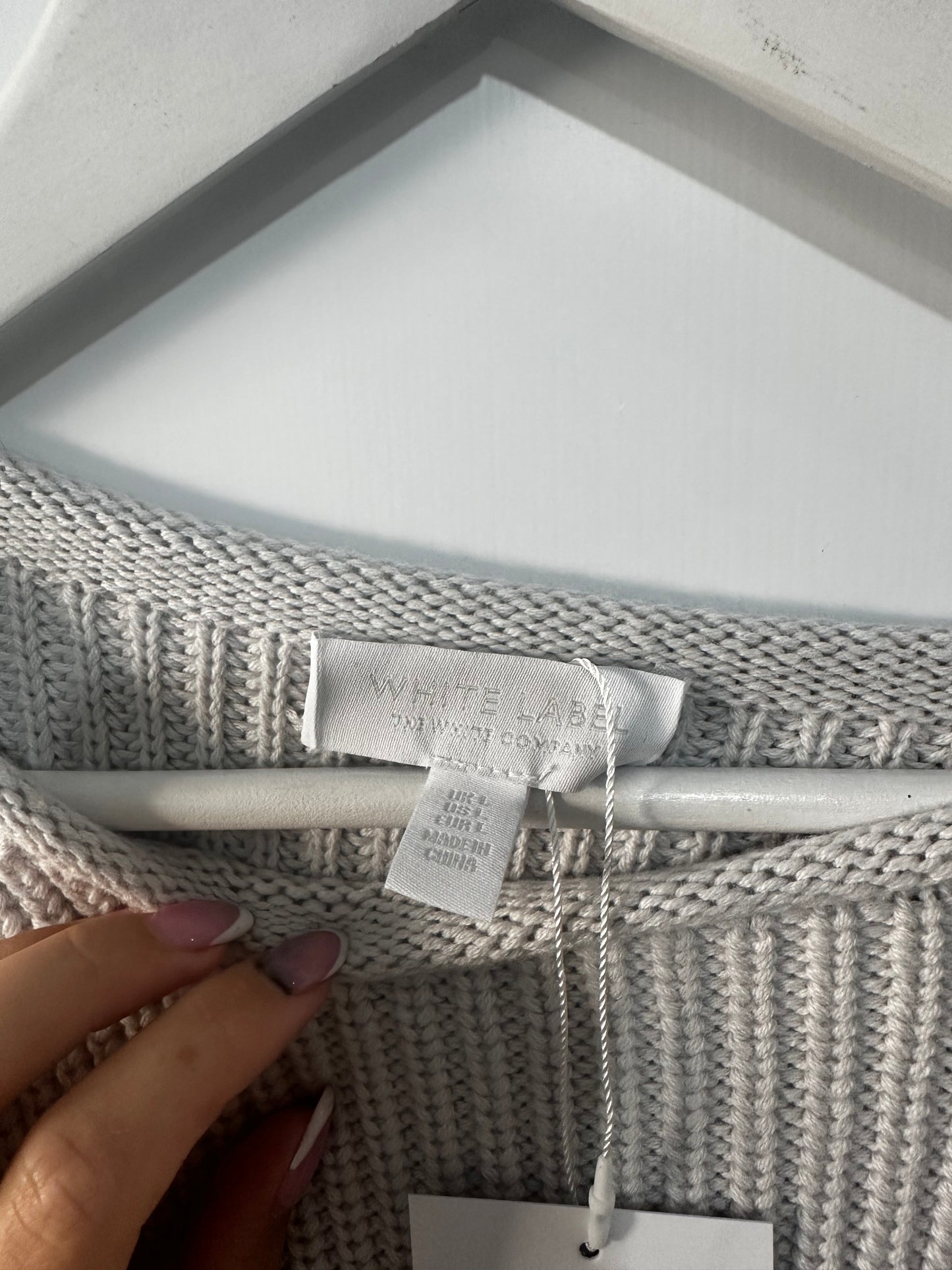 Light Grey White Company Jumper, L