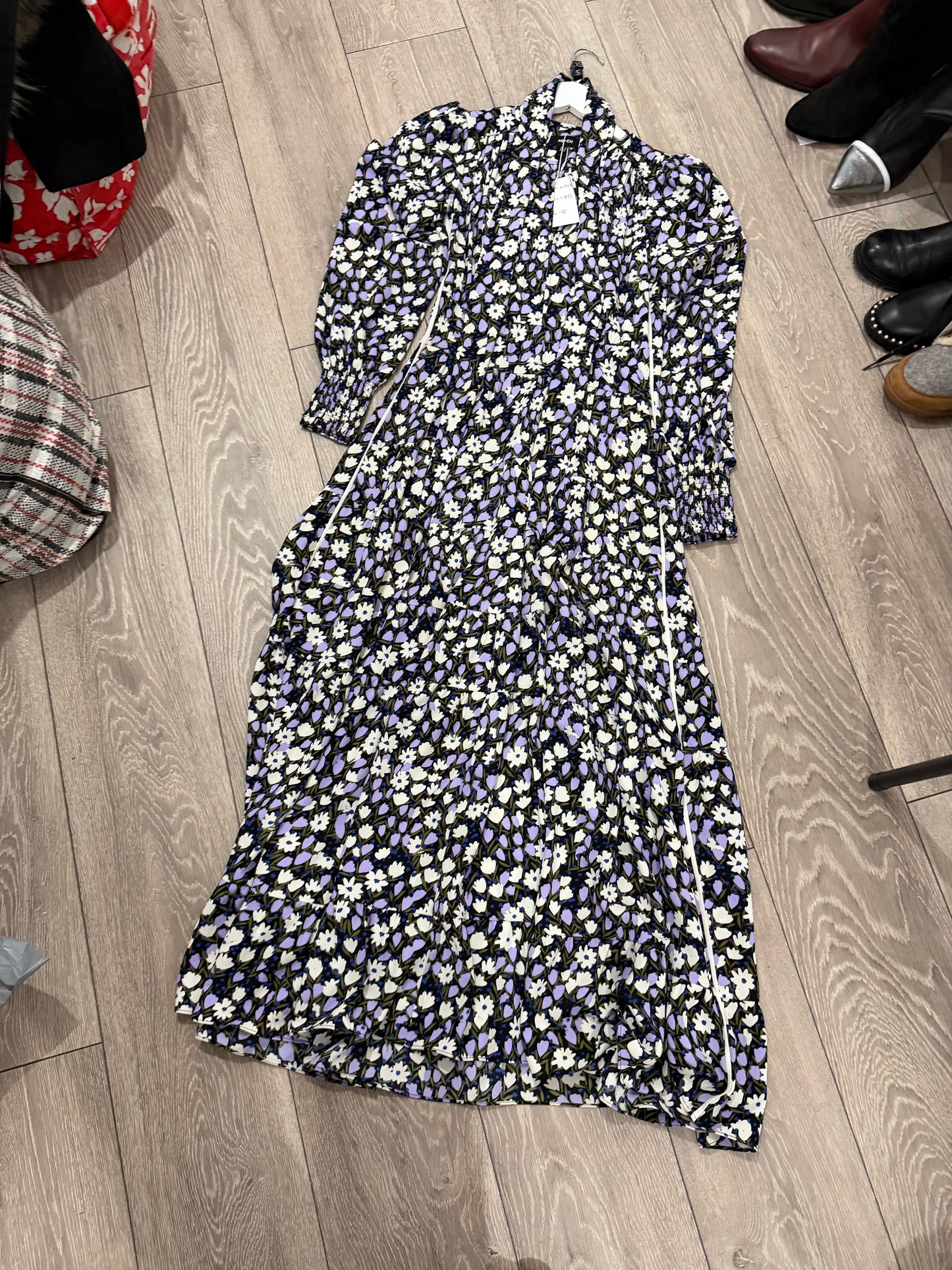 Lilac ME + EM Long Dress, Size 6 (6-8)