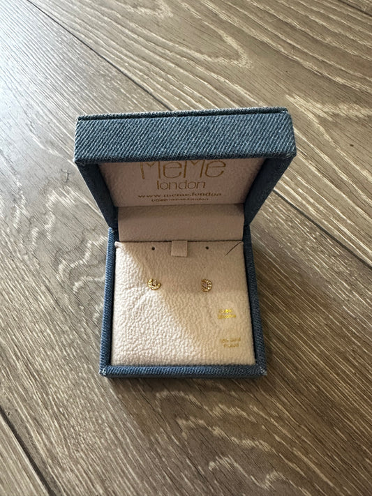 18k Gold Plated MeMe London Earrings