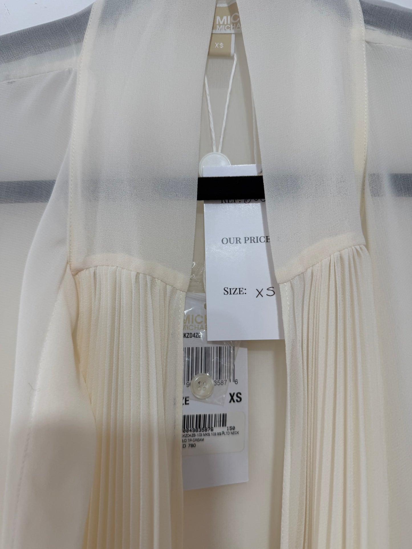 cream Michael Kors Blouse, XS