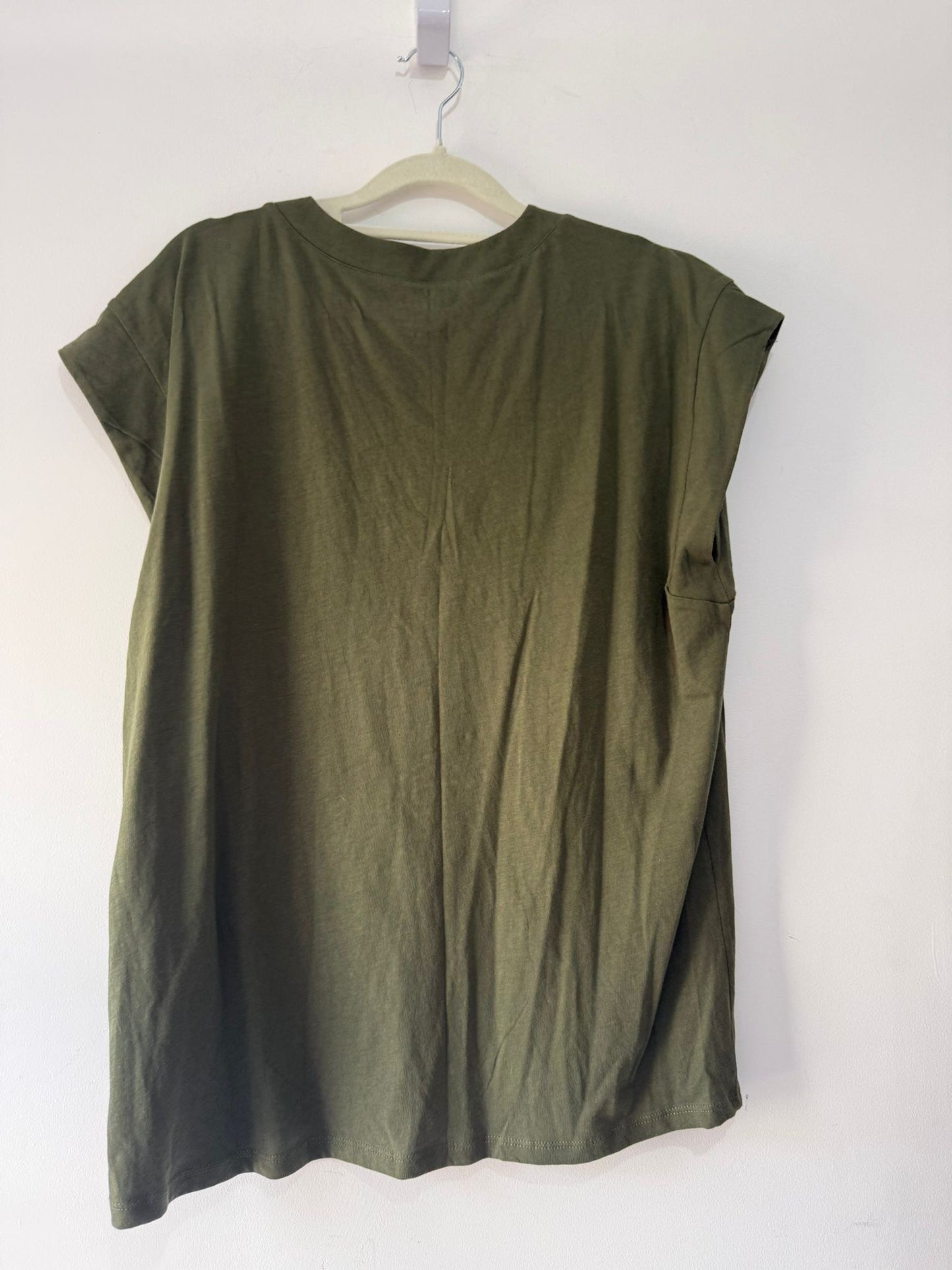 Pre-loved Khaki Frame Top, Large