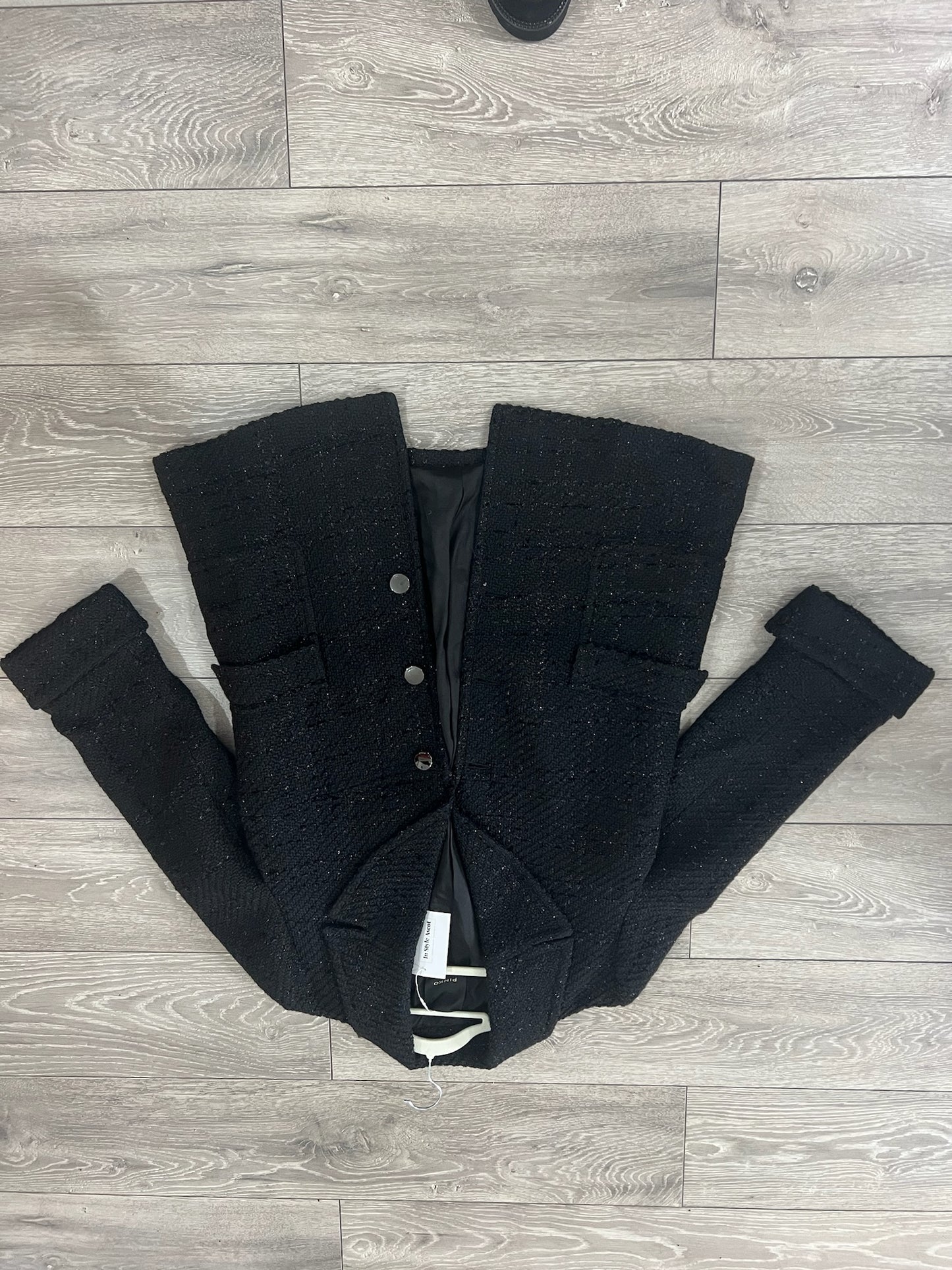 Black Pinko Blazer Jacket, 14