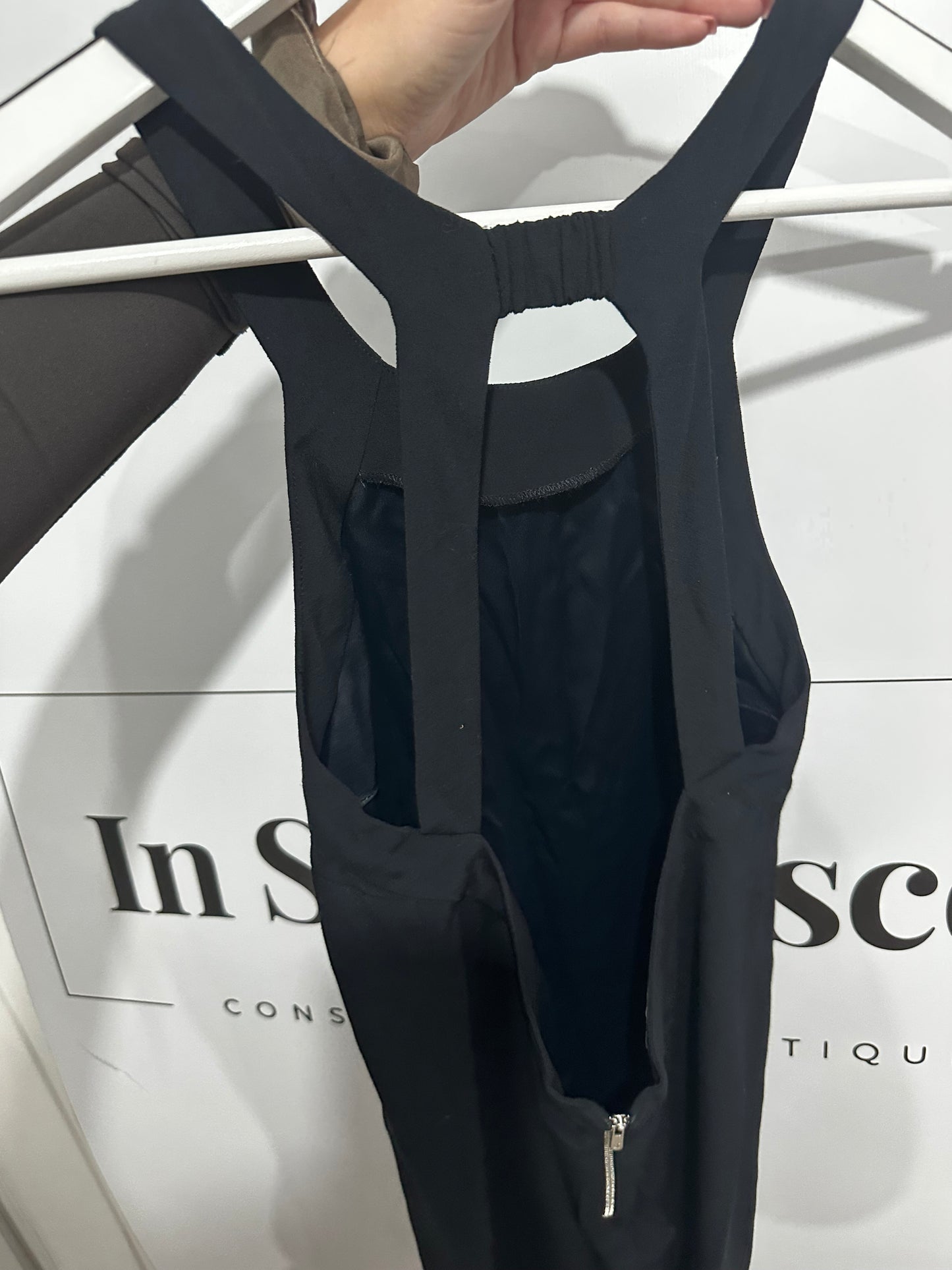 Black Sandro Dress, Size 10
