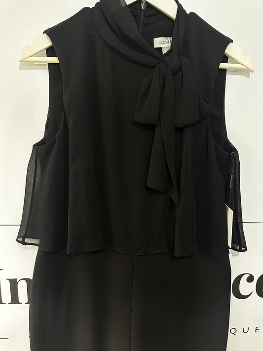 Black Calvin Klein Brand New Jumpsuit, Size UK 12