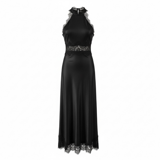 Pre-owned, Black All Saints Evening Dress, Size 14