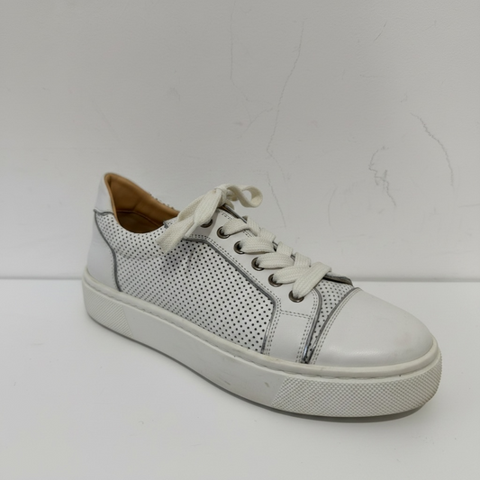 Pre-owned, White Christian Louboutin Sneakers Trainers, Size 6 (39)