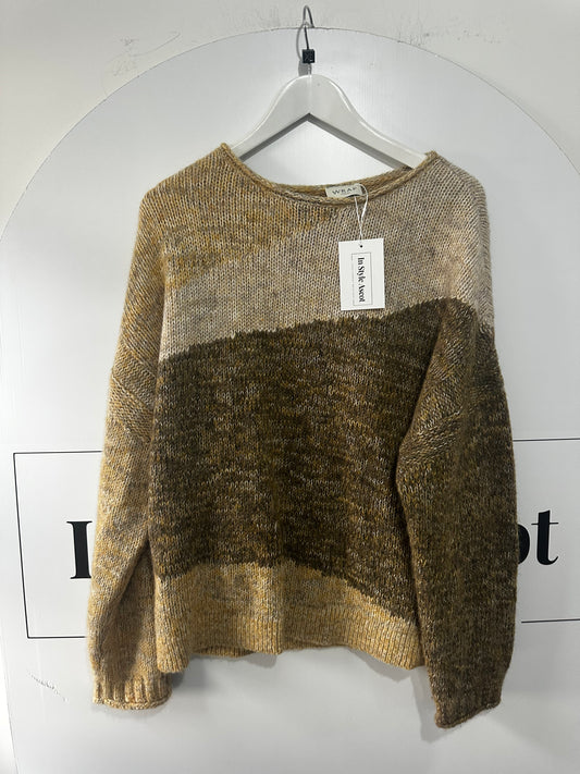 Yellow/Green WRAP Jumper, 18