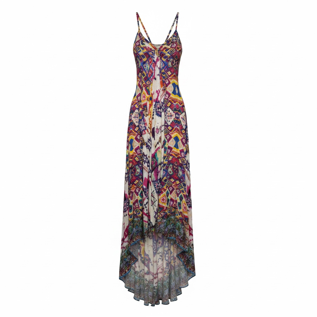 Preloved Multi Camilla Dress, One Size