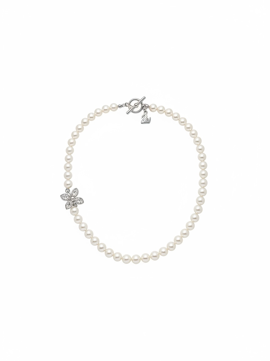 Preloved Swarovski Jewellery - Necklace Pearls