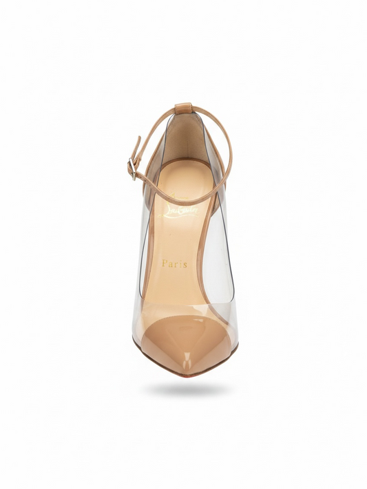 Preloved Christian Louboutin Heels Size 5 Nude