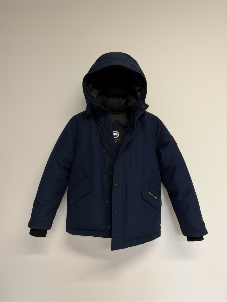 Preloved Canada Goose Kids Coat Age 7-8 Navy