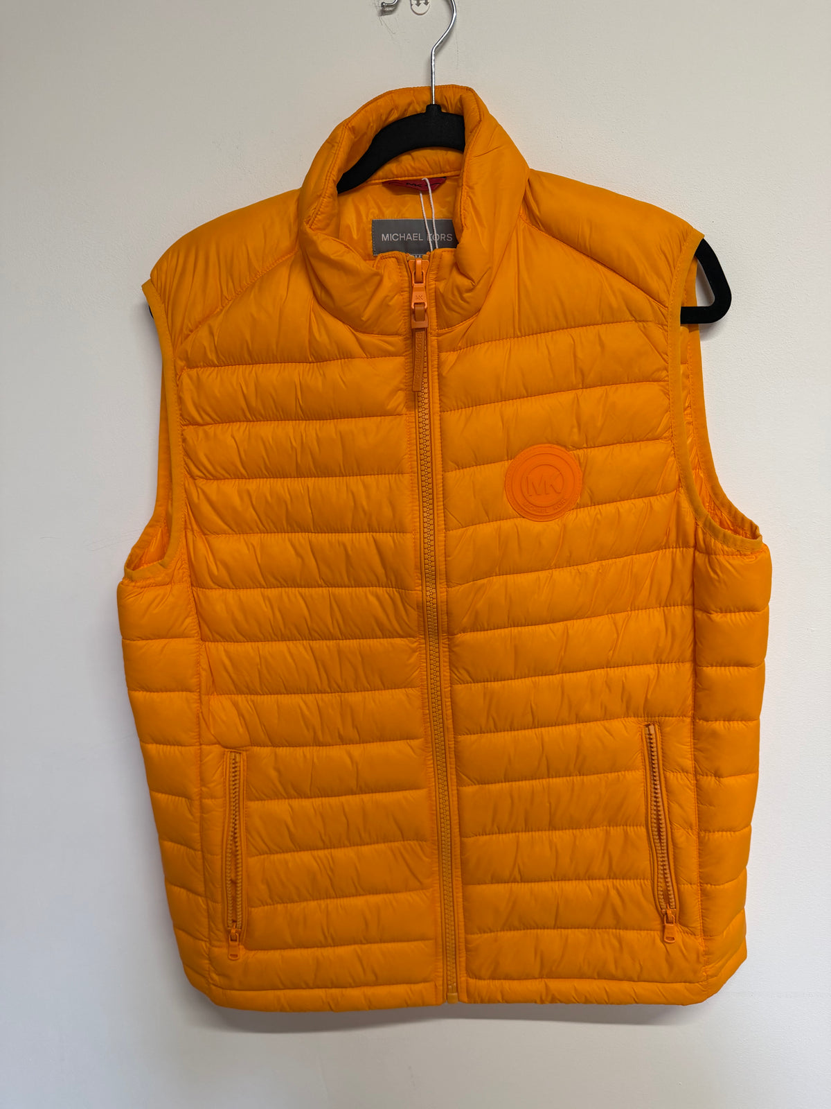 Preloved Micheal Kors Body Warmer Medium Vibrant Orange