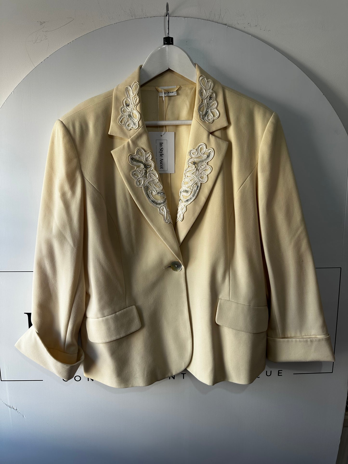 Cream Together Blazer, 16