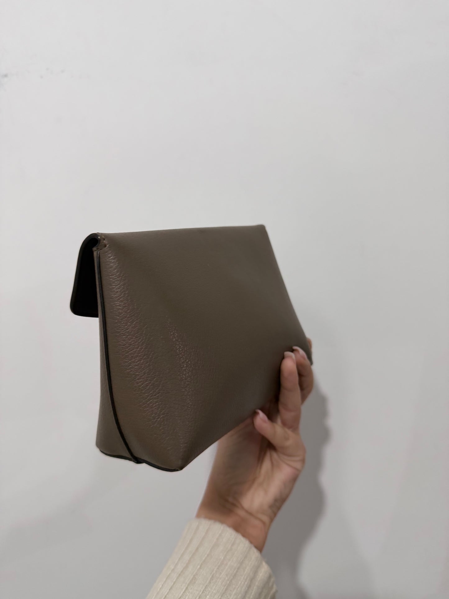 Taupe Mulberry Darley Cosmetic Pouch