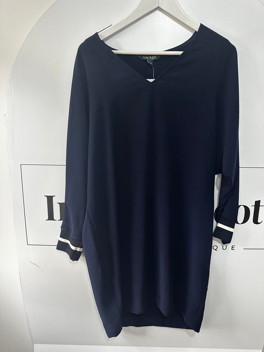 Navy Lauren by Ralph Lauren Dress, Size UK 10 (US 6)