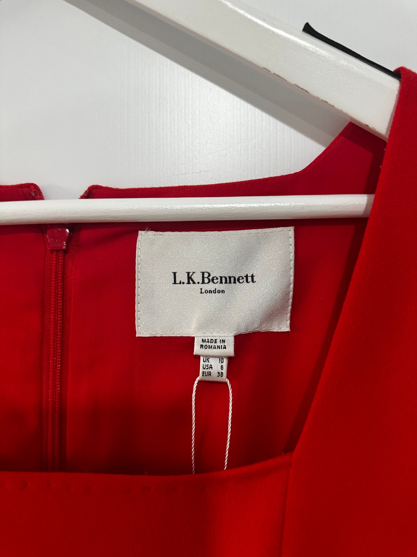 Red Lk Bennett Dress, 10