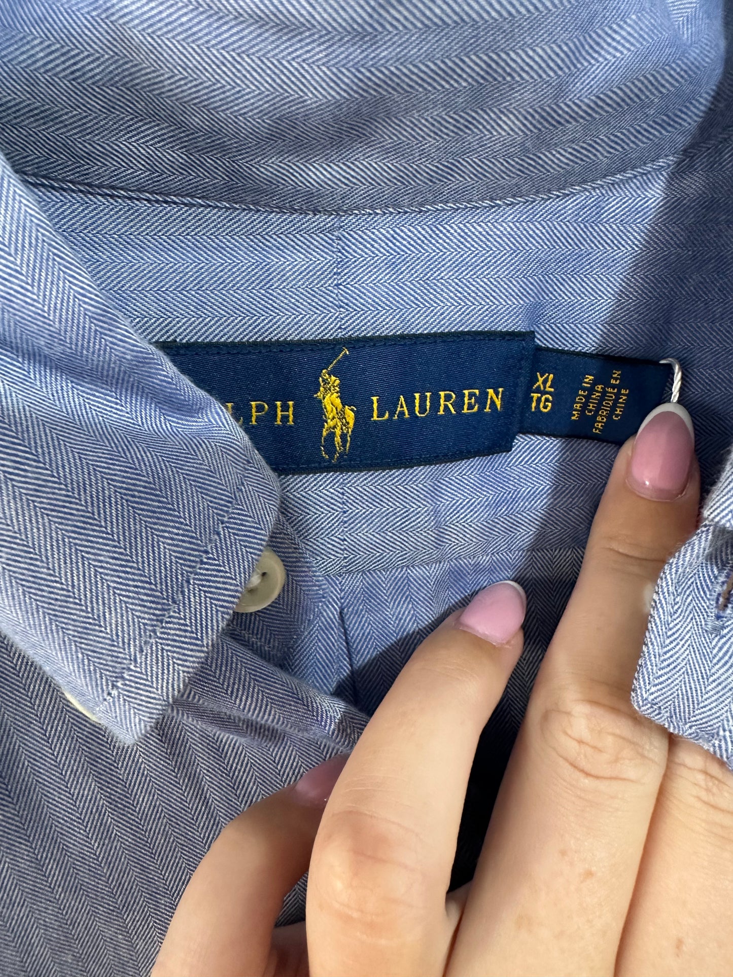 Blue Ralph Lauren Shirt, XL