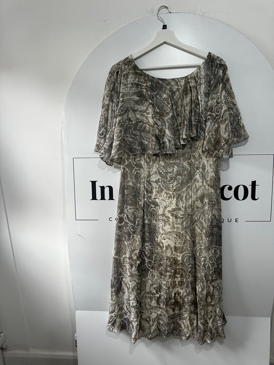 Grey Gina Bacconi Dress, 14