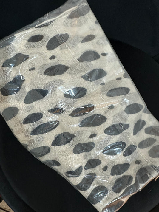Leopard Hobbs Scarf, One Size