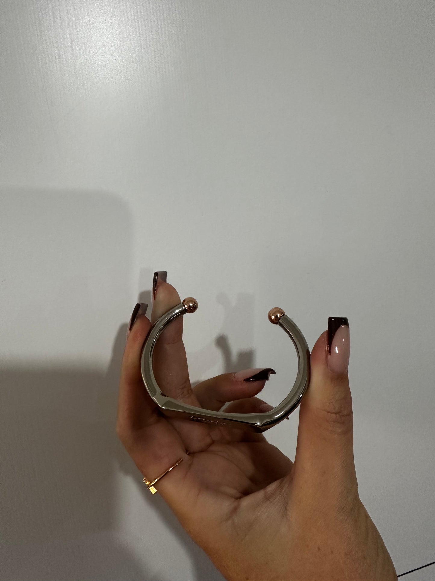 Silver Coach Bangle