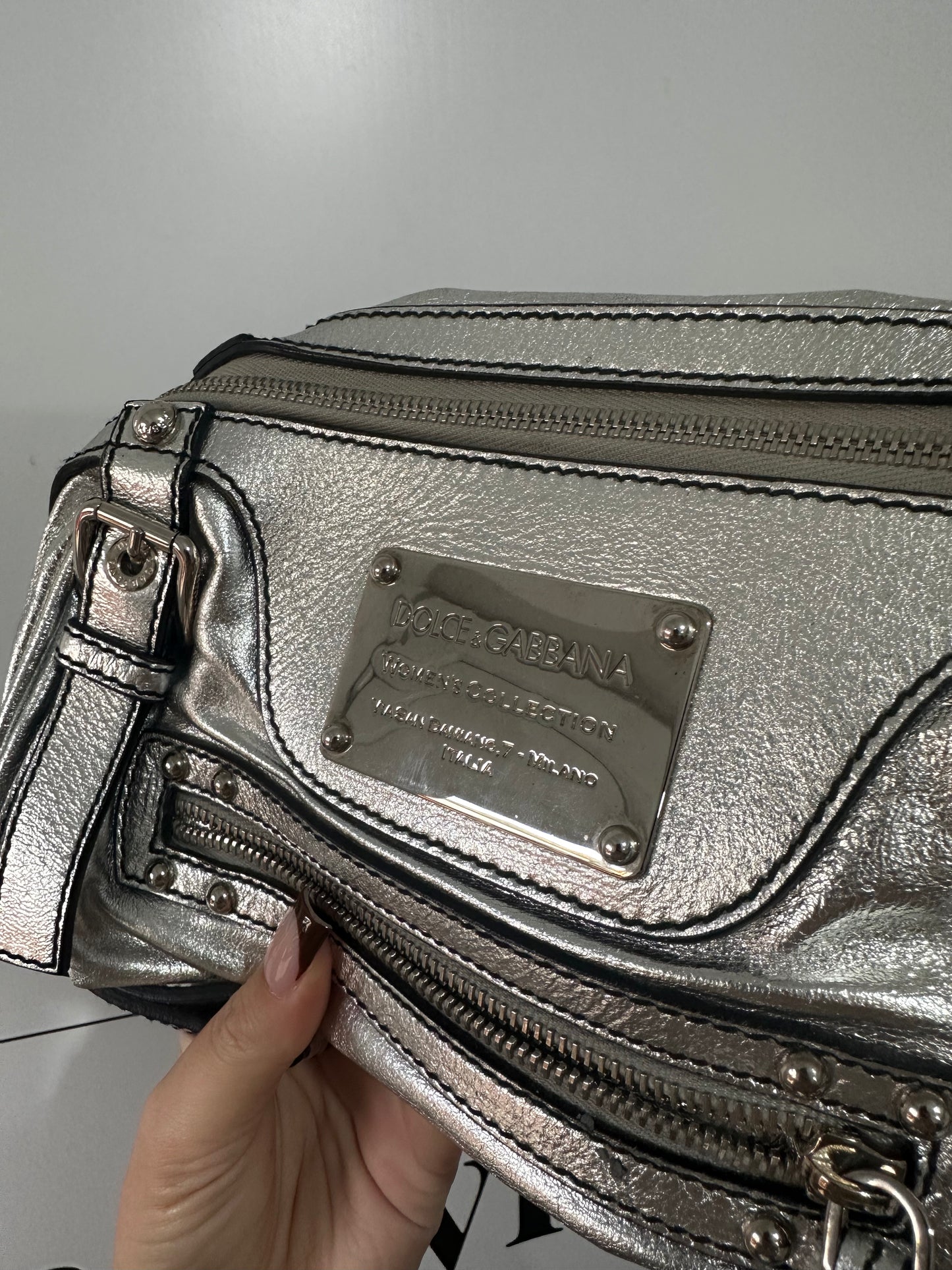 Dolce & Gabbana Silver Clutch