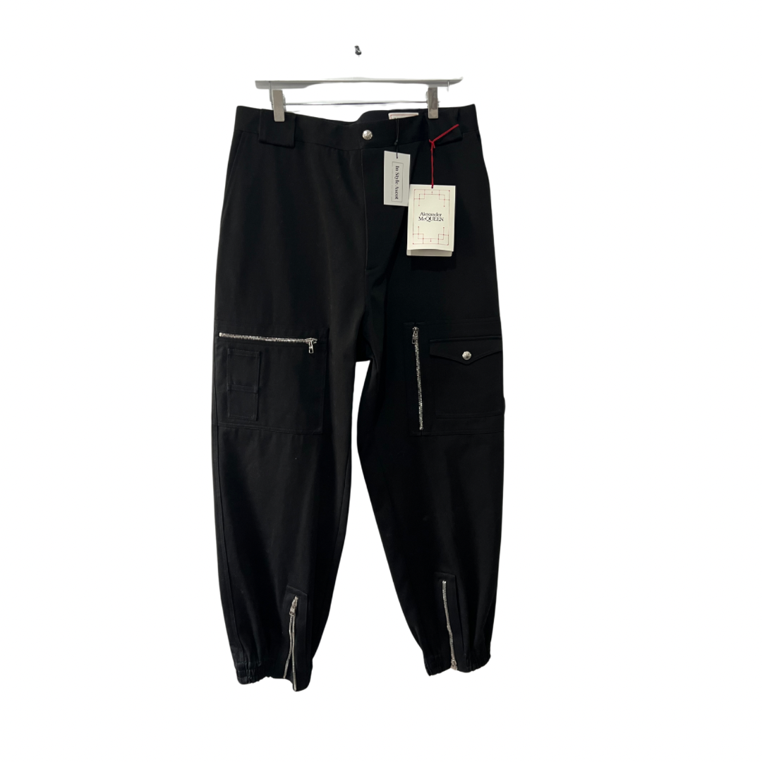 Black Alexander Mcqueen Trousers, XL