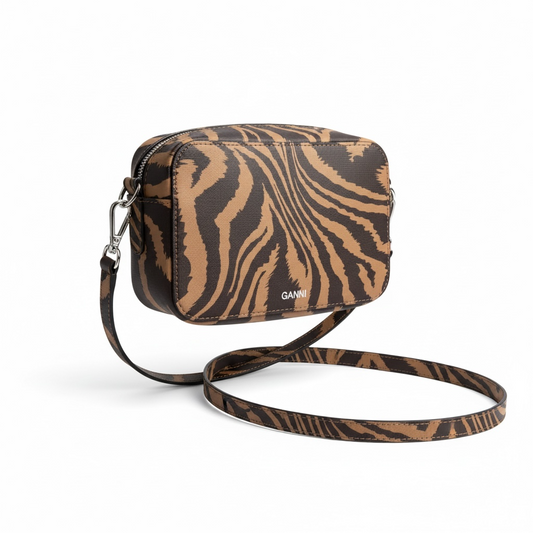 Animal Print Ganni Crossbody Bag