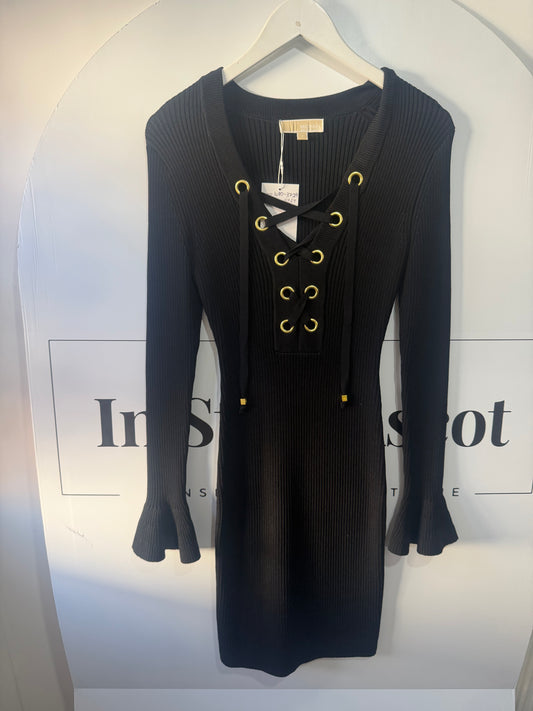 Black & Gold Michael Kors Dress, Size S