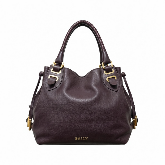 Purple/Aubergine Bally Handbag