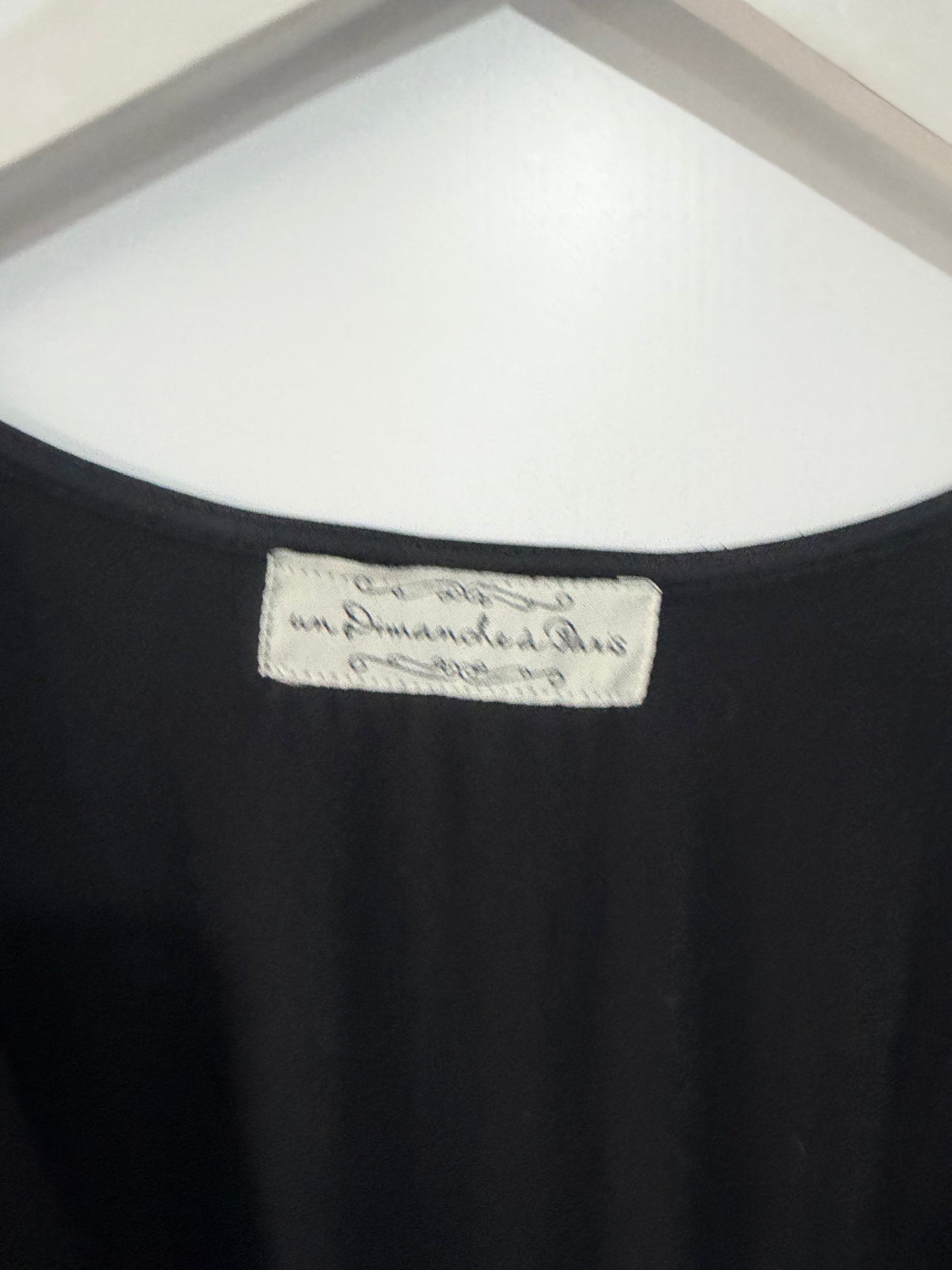 Black Un Dimanche a Paris Dress, Size S