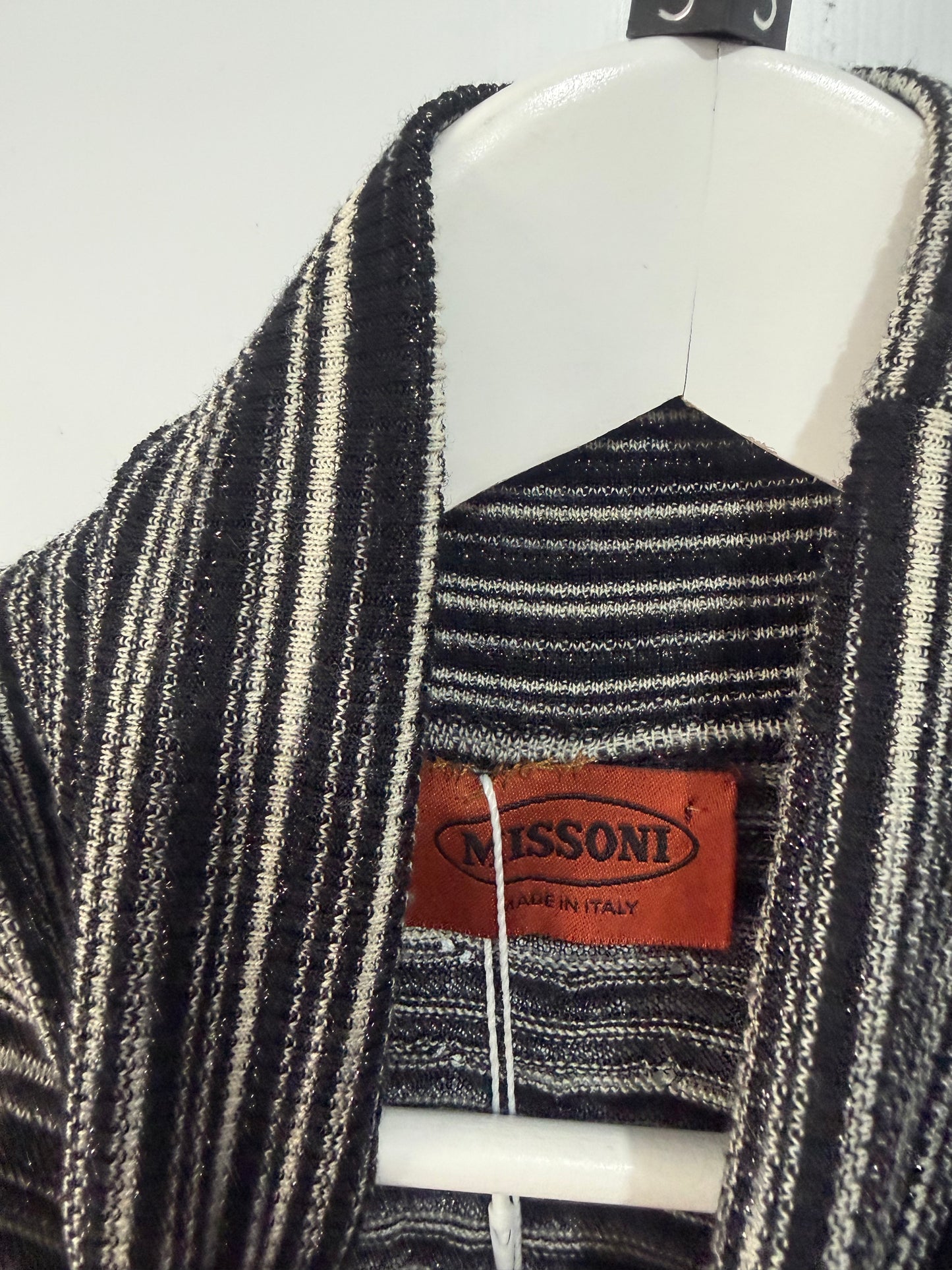 Stripe Missoni Turtle-Neck, Size XS/S