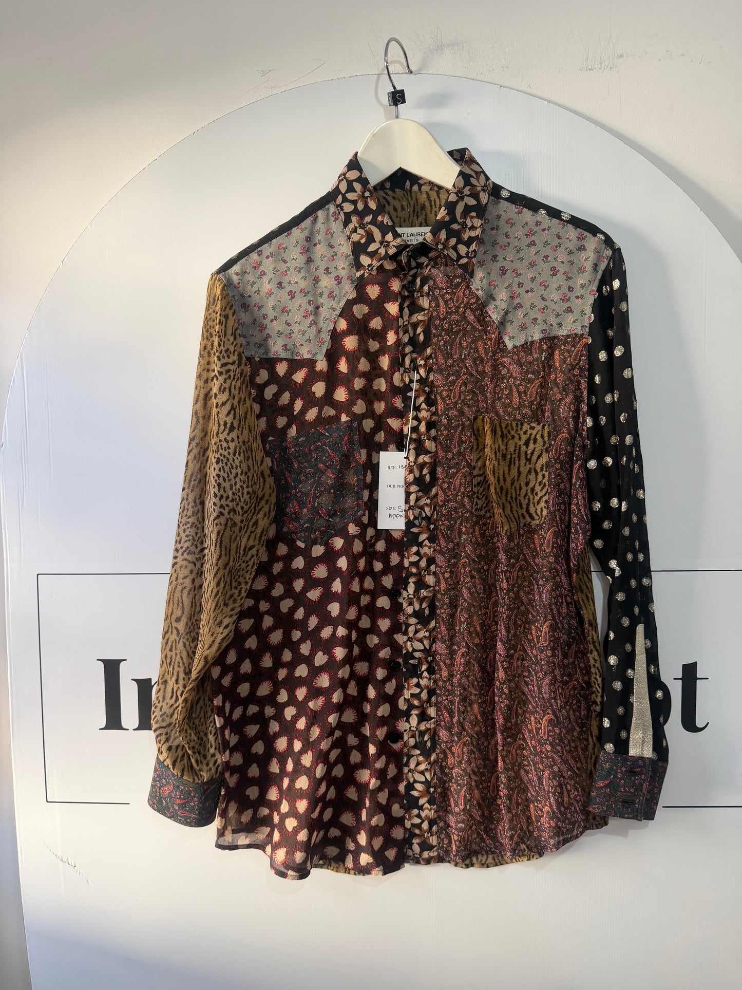 Saint Laurent Blouses, Size S/M