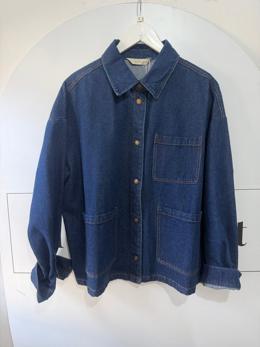 Blue Chalk Demin Jacket, Size L