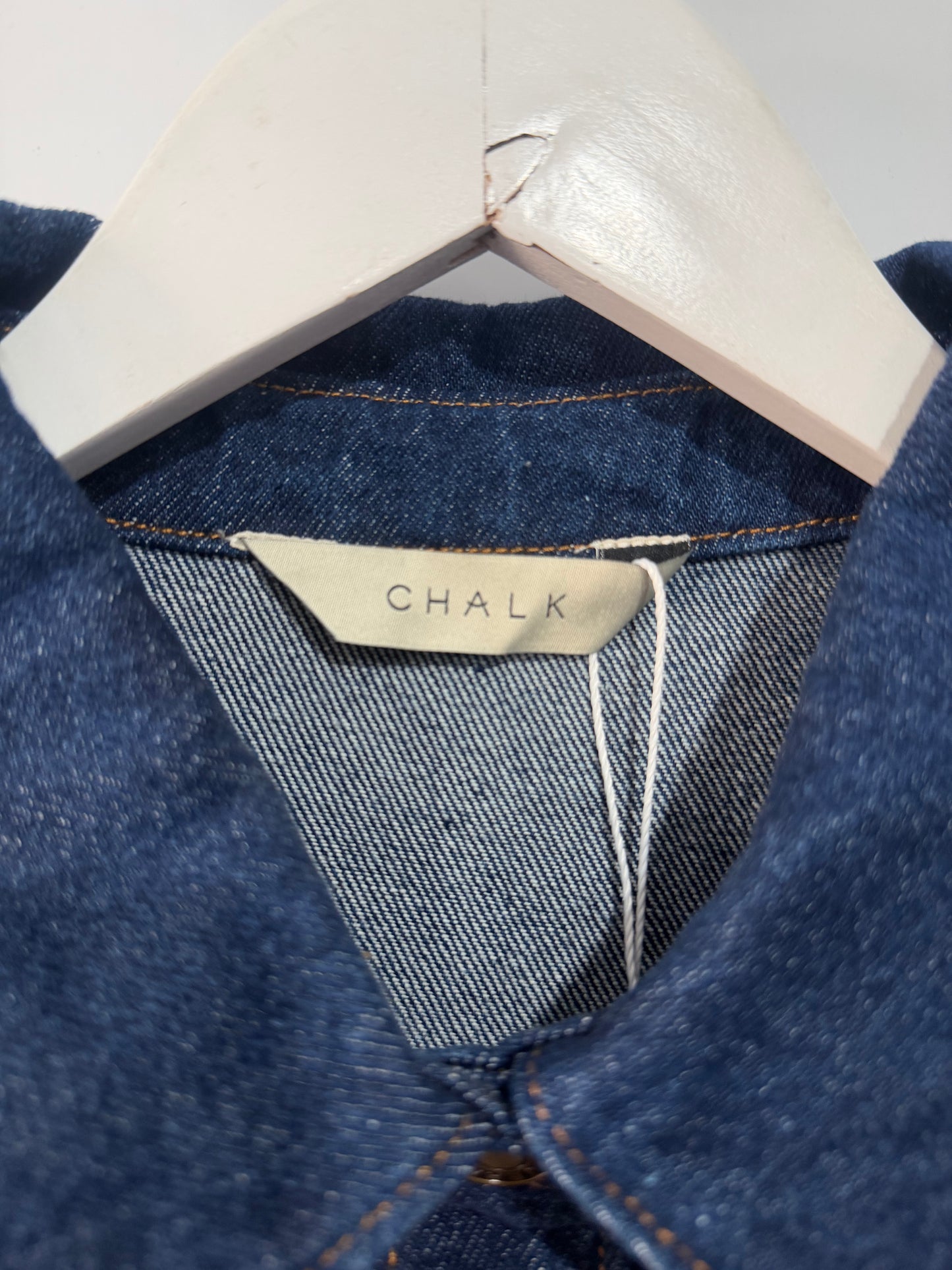 Blue Chalk Demin Jacket, Size L