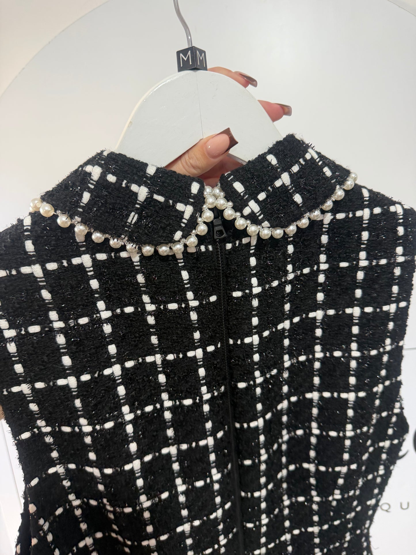 Black and White Alice + Olivia Dress, Size 8