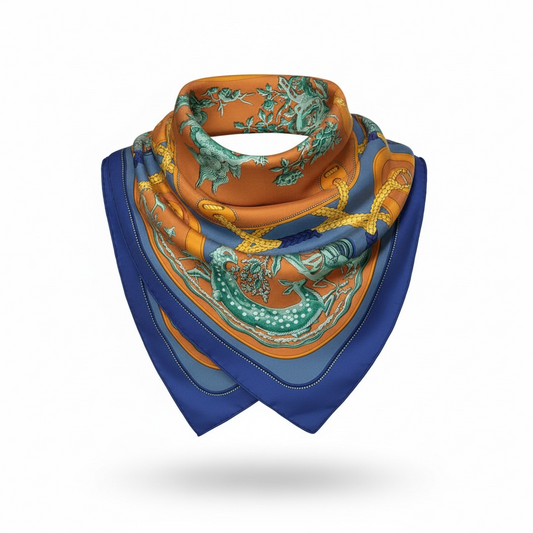 Tsubas Hermes Silk Scarf