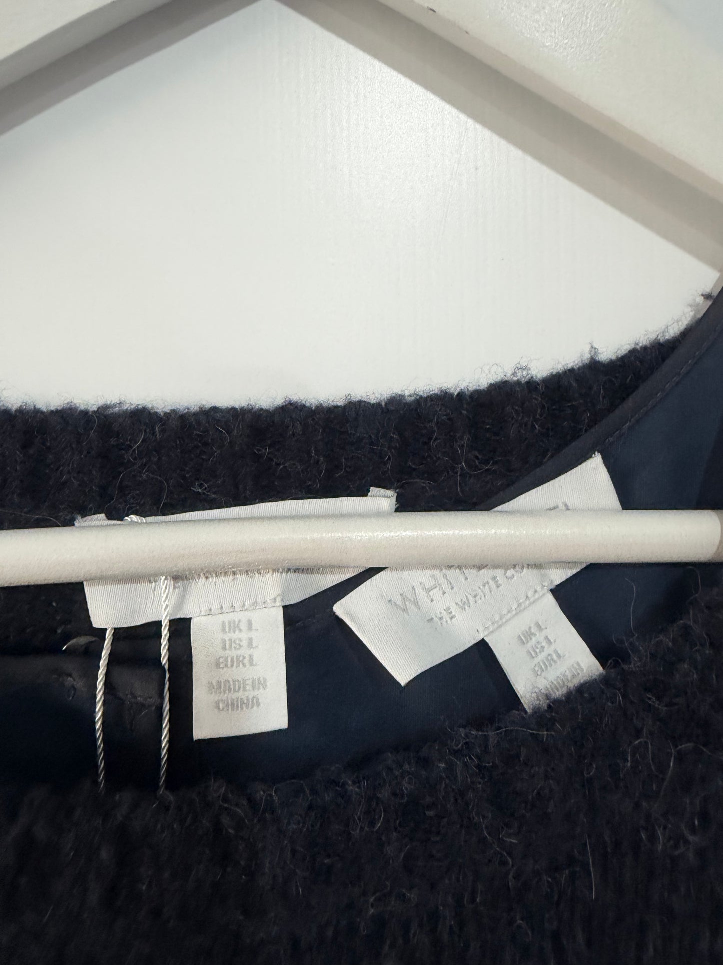 Navy White Label The White Company Dress and Jumper Set, Size L (Fits UK 16)