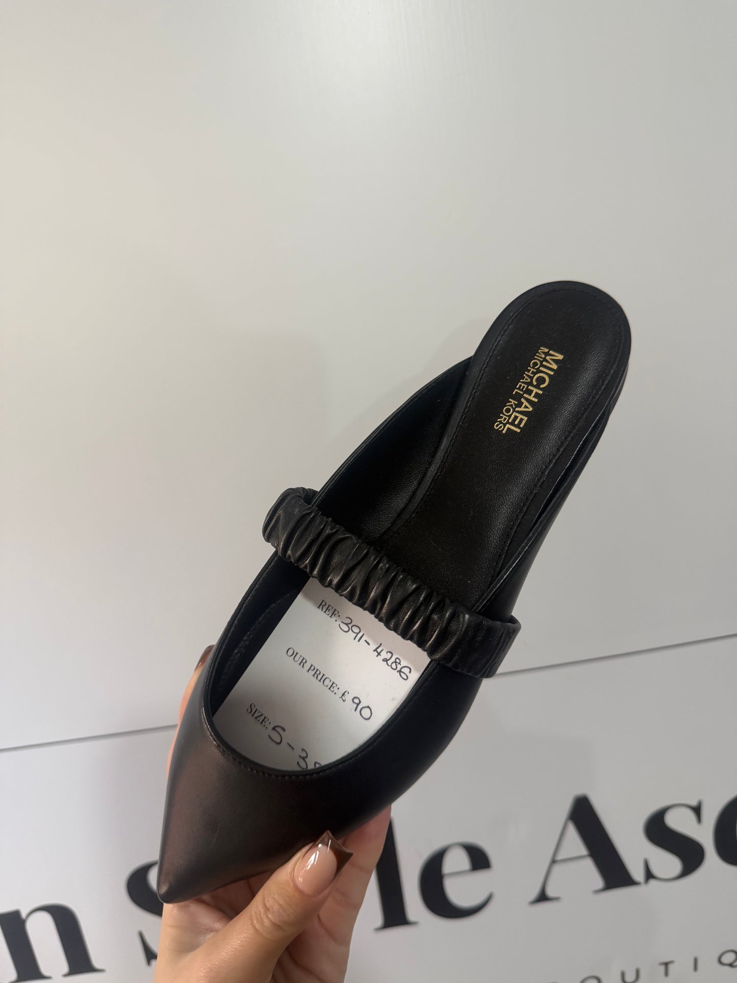 Black Michael Kors Brand New Flats, Size UK 5 - 38
