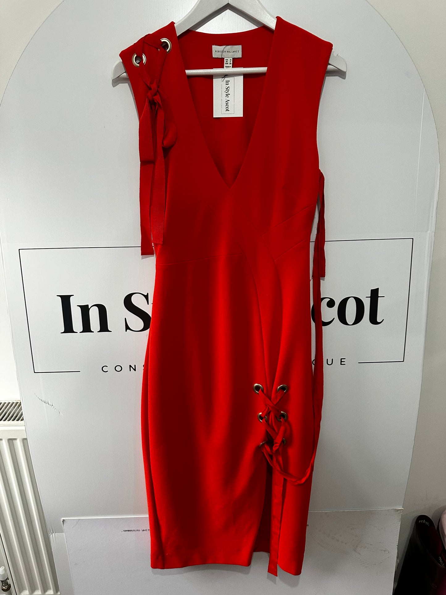 Orange Rebecca Vallance Dress, 10