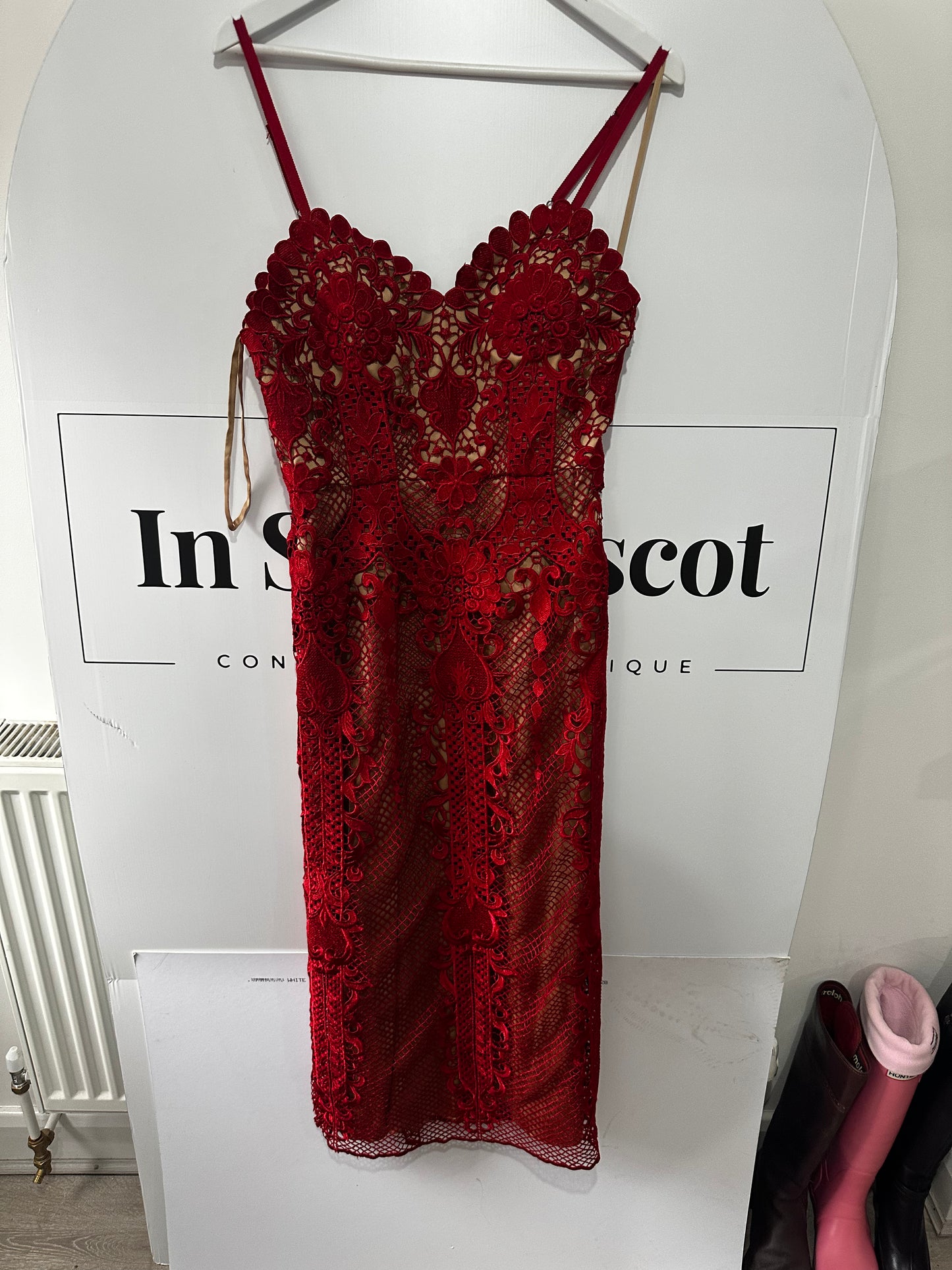 Red Catherine Dean Dress, 8