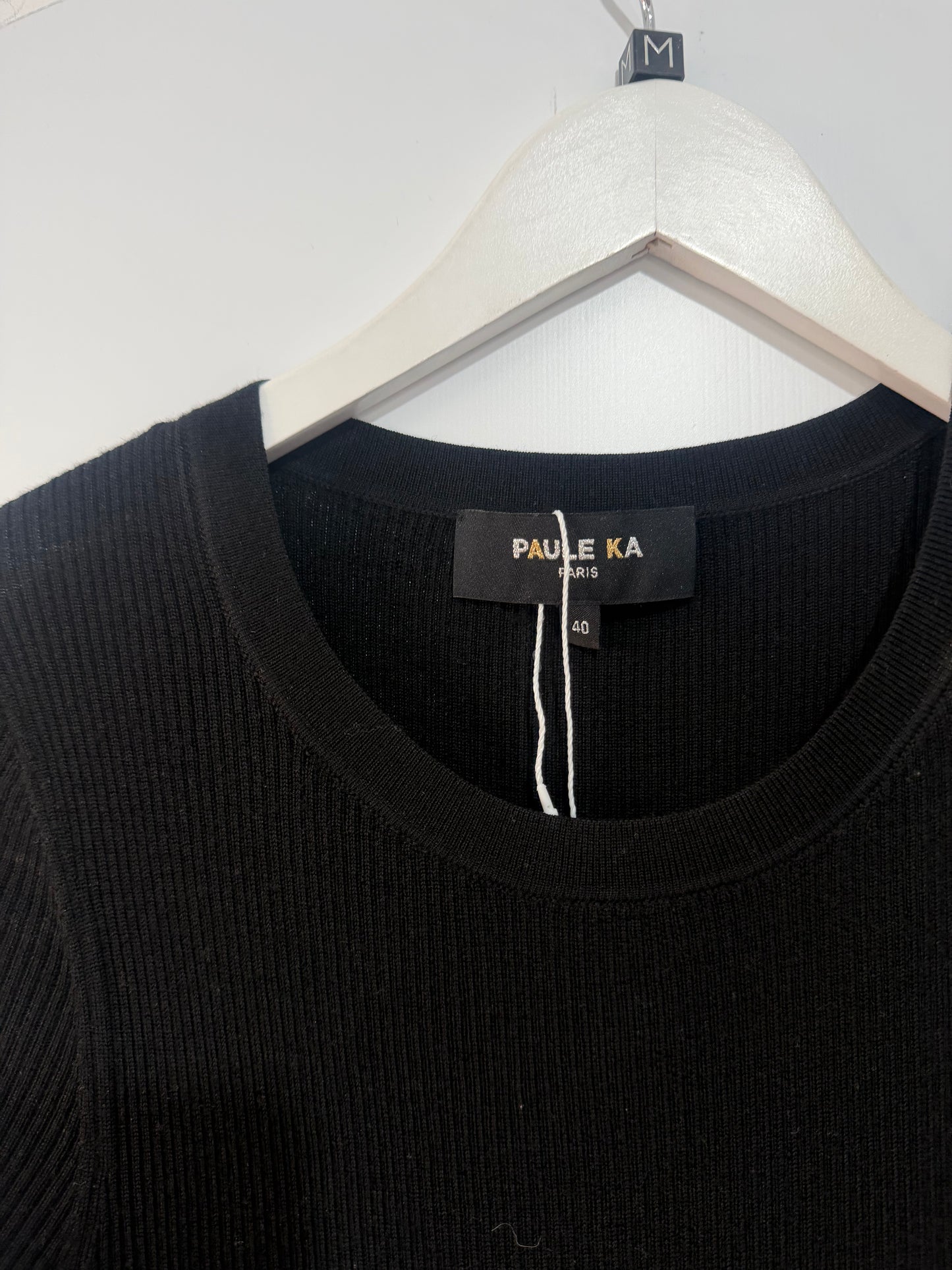 Black and Cream Paul Ka Dress, Size 12