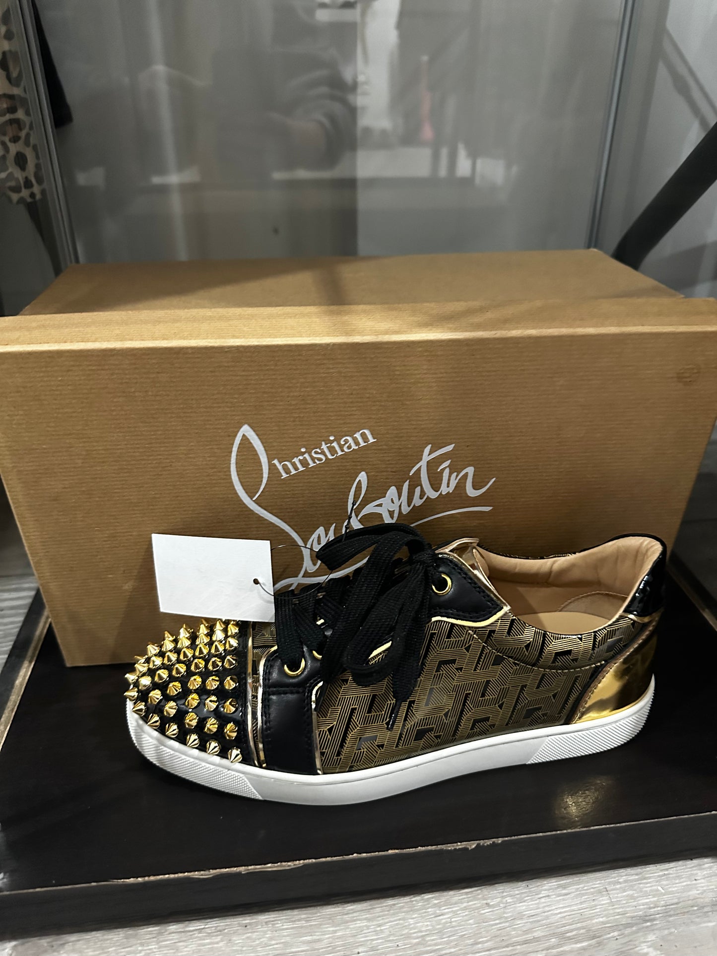 Christian Louboutin Trainers, 37.5 but fits a 5