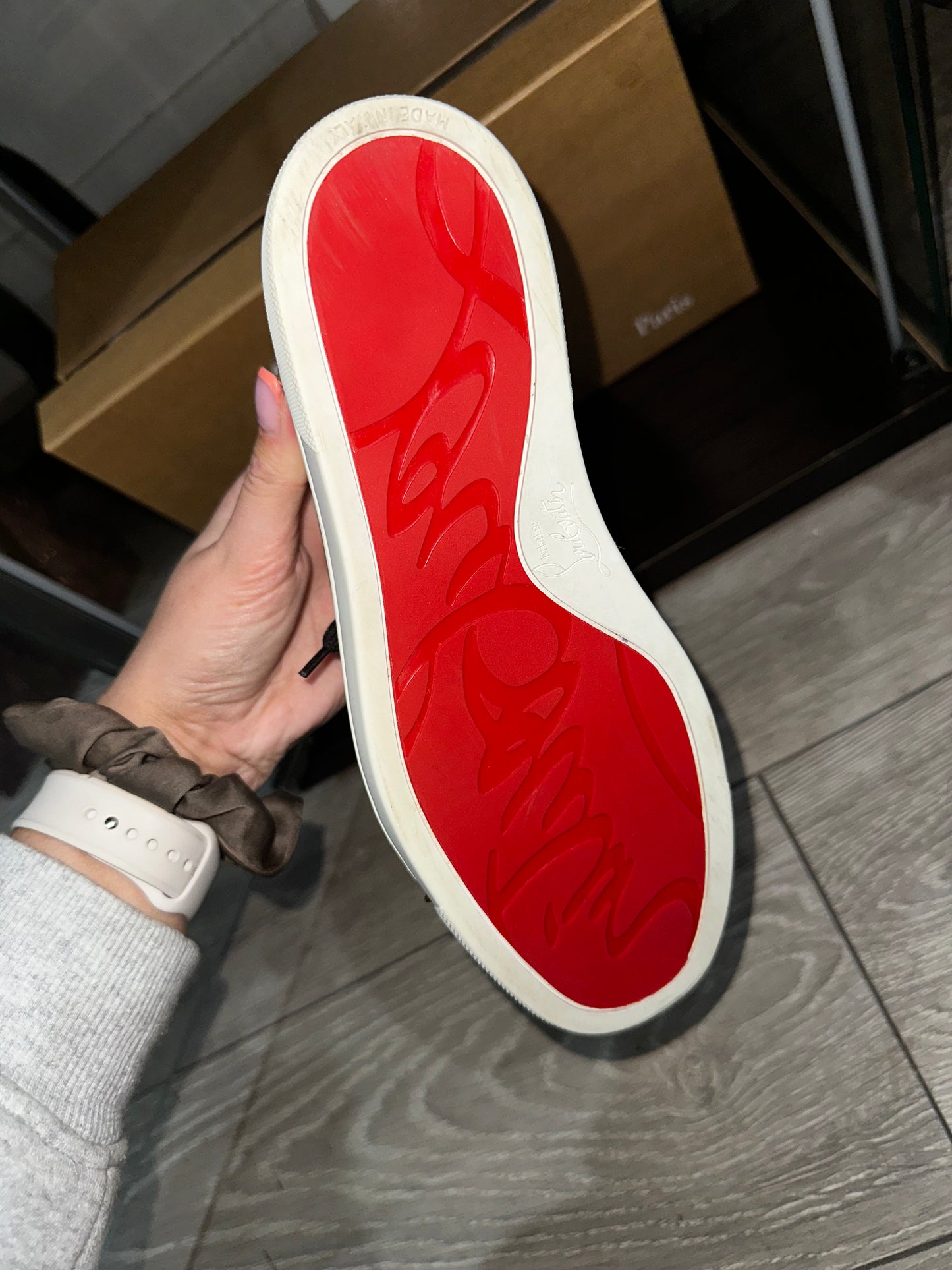 Christian Louboutin Trainers, 37.5 but fits a 5