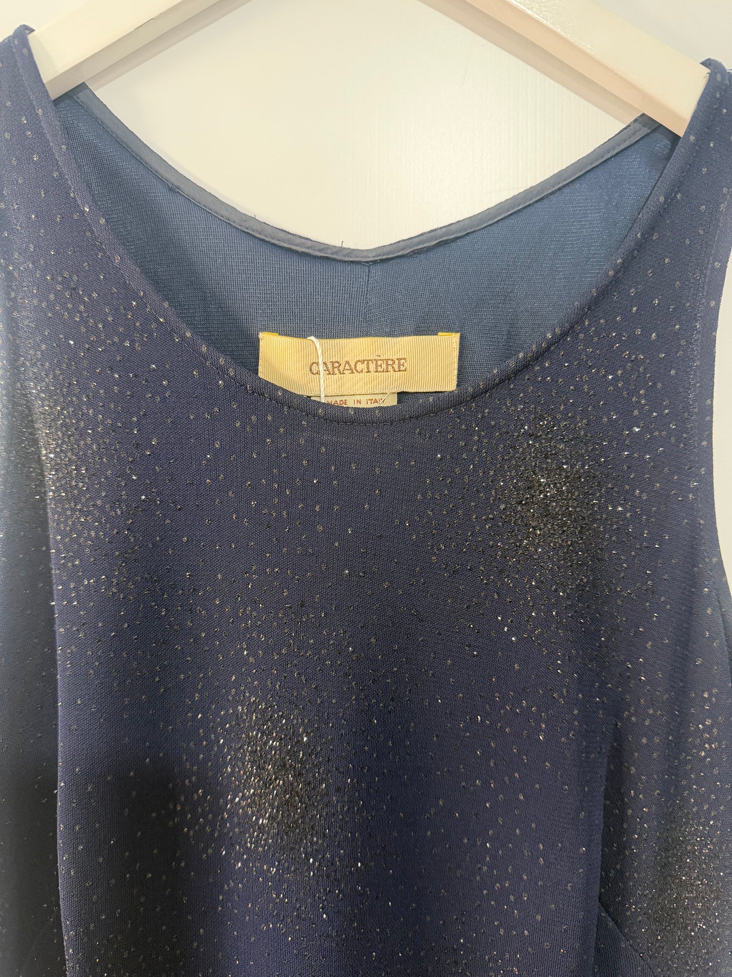 Navy Caractere Dress, Small