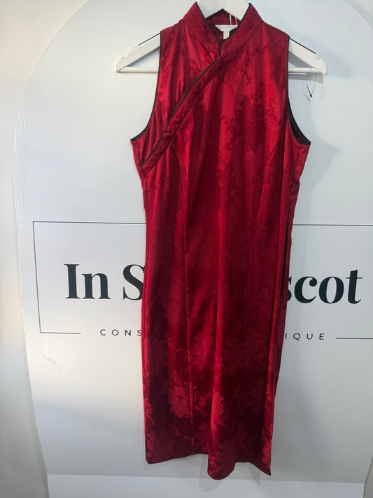 Red Kookai Dress Vintage, Size Small