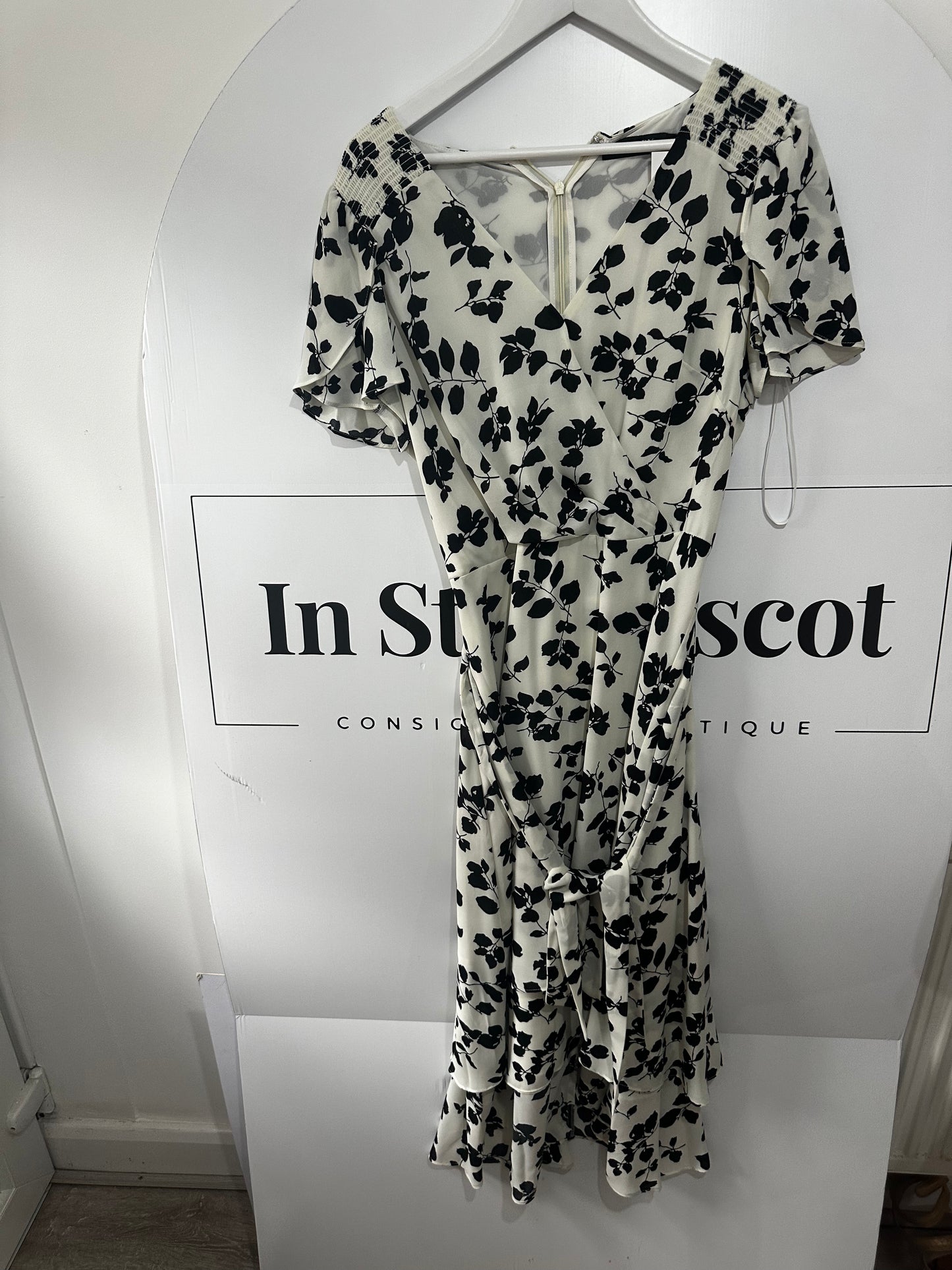 Black & White Lauren by Ralph Lauren Dress, Size UK 14