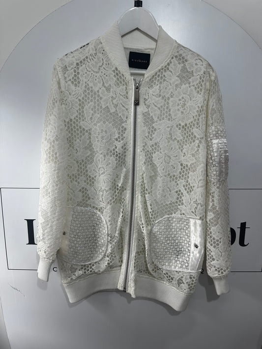 White Richmond Jacket, Size L